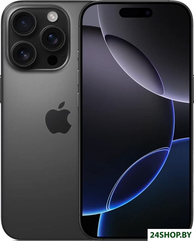 Смартфон Apple iPhone 16 Pro 256GB (черный титан) Смартфон Apple iPhone 16 Pro 256GB (черный титан)