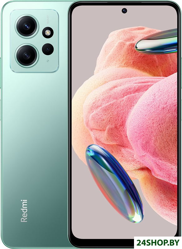 Смартфон Xiaomi Redmi Note 12 8GB/256GB с NFC международная версия (мятно-зеленый) Смартфон Xiaomi Redmi Note 12 8GB/256GB с NFC международная версия (мятно-зеленый)