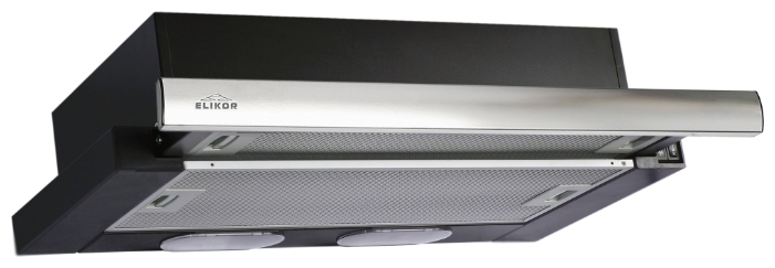 Вытяжка ELIKOR Интегра 60П-400-В2Л (черный/нержавеющая сталь) Вытяжка ELIKOR Интегра 60П-400-В2Л (черный/нержавеющая сталь)