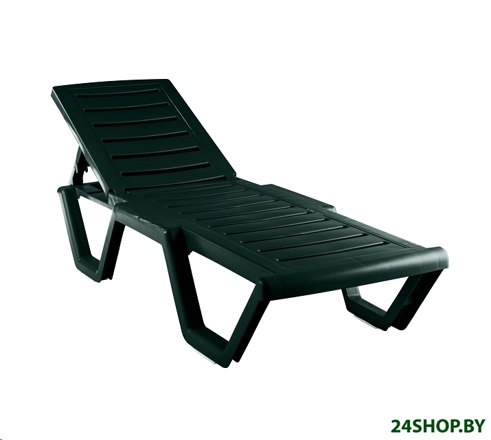 Шезлонг Элластик-Пласт Атлант 186x63x32 (темно-зеленый) Шезлонг Элластик-Пласт Атлант 186x63x32 (темно-зеленый)