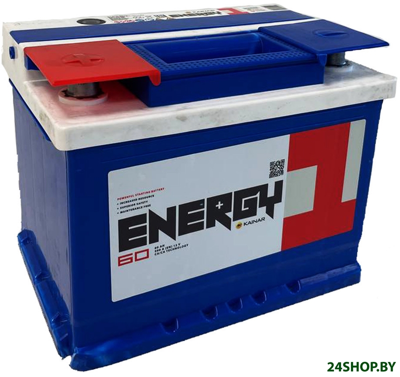 Автомобильный аккумулятор Energy One 60 L+ Ca/Ca (60 А·ч) Автомобильный аккумулятор Energy One 60 L+ Ca/Ca (60 А·ч)