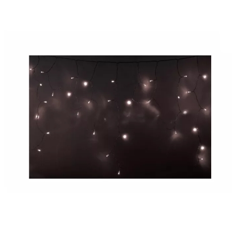Гирлянда NEON-NIGHT Айсикл 2.4x0.6 м 88 LED Warm-White (255-056)