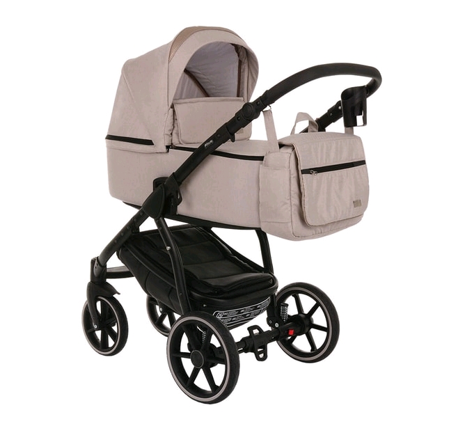 Детская универсальная коляска Pituso Mia 2 в 1 (бежевый/рама черный) (202) Детская универсальная коляска Pituso Mia 2 в 1 (бежевый/рама черный) (202)