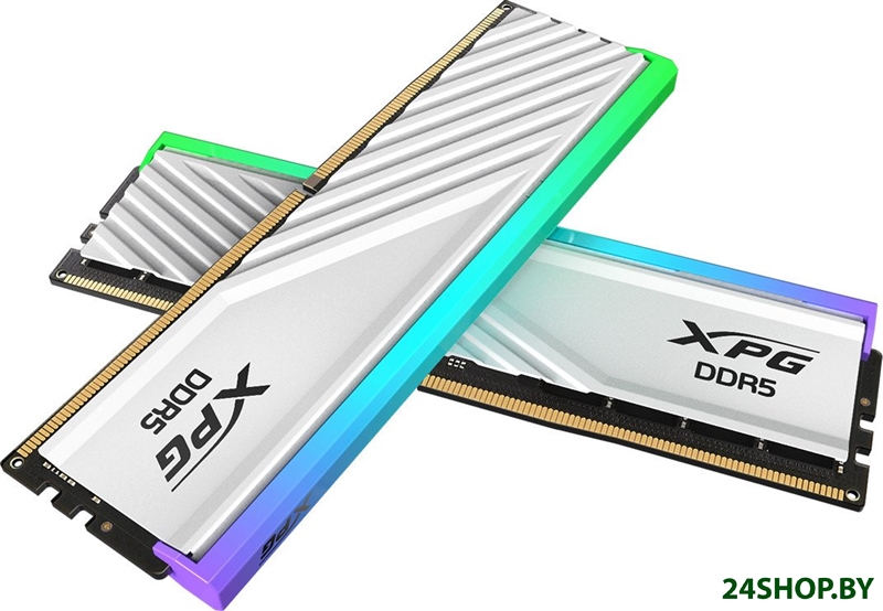 Оперативная память ADATA XPG Lancer Blade RGB 2x16ГБ DDR5 6000 МГц AX5U6000C3416G-DTLABRWH Оперативная память ADATA XPG Lancer Blade RGB 2x16ГБ DDR5 6000 МГц AX5U6000C3416G-DTLABRWH