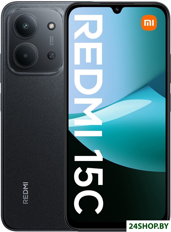 Телефон Xiaomi Redmi 15C 4G 8GB/256GB европейская версия (черный) Телефон Xiaomi Redmi 15C 4G 8GB/256GB европейская версия (черный)