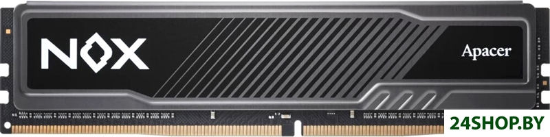 Оперативная память Apacer NOX 16ГБ DDR4 3200МГц AH4U16G32C28YMBAA-1 Оперативная память Apacer NOX 16ГБ DDR4 3200МГц AH4U16G32C28YMBAA-1