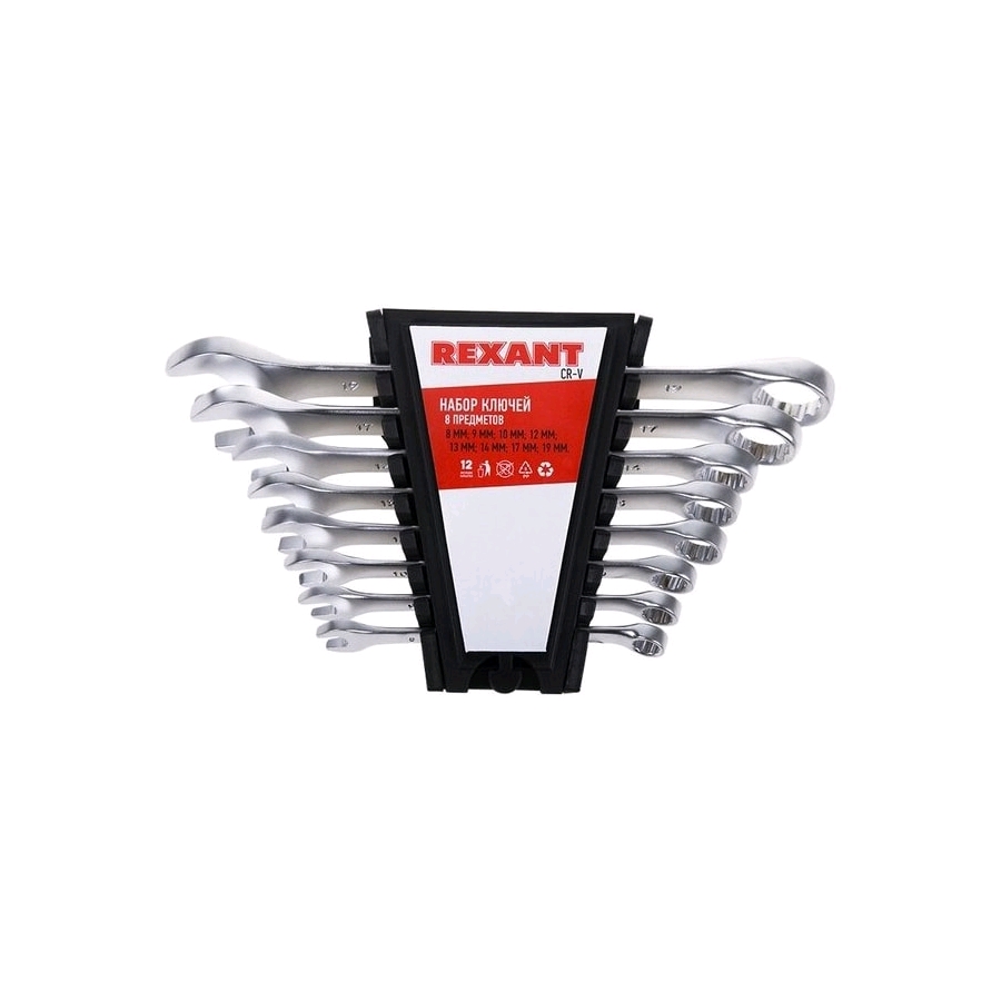 Набор ключей Rexant 12-5841 (8 предметов) Набор ключей Rexant 12-5841 (8 предметов)