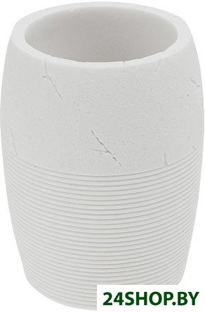 Стакан для зубной щетки и пасты Perfecto Linea Whitestone 35-105033 Стакан для зубной щетки и пасты Perfecto Linea Whitestone 35-105033