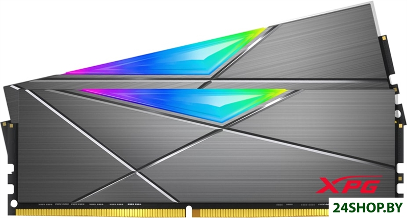 Оперативная память A-Data Spectrix D50 RGB 2x8GB DDR4 PC4-25600 AX4U32008G16A-DT50 Оперативная память A-Data Spectrix D50 RGB 2x8GB DDR4 PC4-25600 AX4U32008G16A-DT50