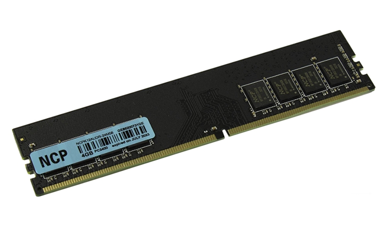 Оперативная память NCP 4GB DDR4 PC4-19200 NCPK12AUDR-24M58/28 Оперативная память NCP 4GB DDR4 PC4-19200 NCPK12AUDR-24M58/28