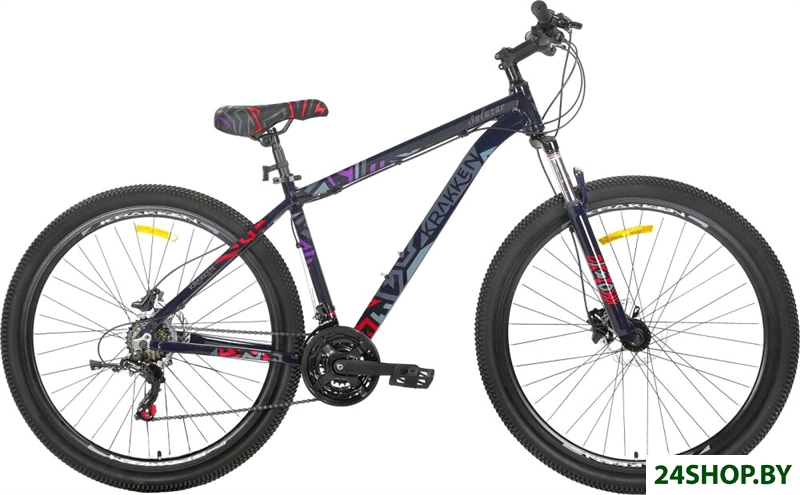 Велосипед Krakken Salazar р.20 2022 (черный/красный) Велосипед Krakken Salazar р.20 2022 (черный/красный)