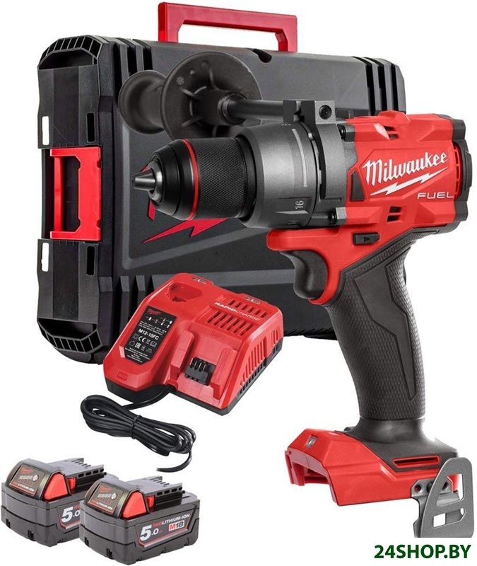 Ударная дрель-шуруповерт Milwaukee M18 FUEL M18FPD3-502X 4933479860 (с 2-мя АКБ, кейс) Ударная дрель-шуруповерт Milwaukee M18 FUEL M18FPD3-502X 4933479860 (с 2-мя АКБ, кейс)