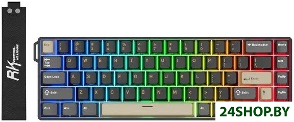 Клавиатура Royal Kludge RK68 HE Phantom (RK Mint) Клавиатура Royal Kludge RK68 HE Phantom (RK Mint)