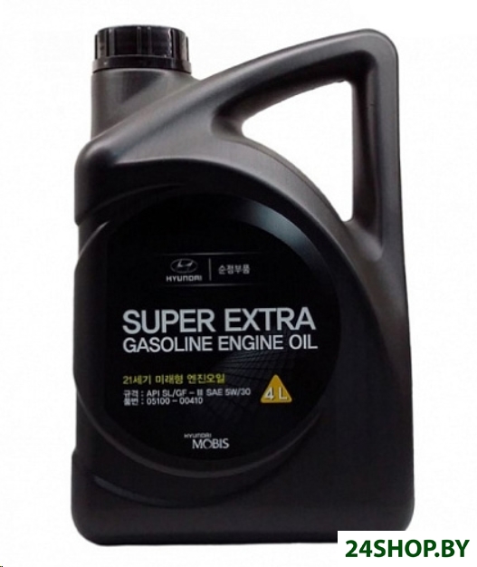 Моторное масло Hyundai/KIA Super Extra Gasoline SL/GF-3 5W30 4л