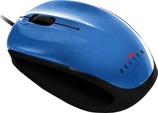 Мышь Oklick 530 S Optical Mouse Blue/Black Мышь Oklick 530 S Optical Mouse Blue/Black