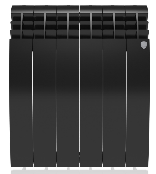 Алюминиевый радиатор Royal Thermo Biliner Alum 500 Noir Sable (10 секций) Алюминиевый радиатор Royal Thermo Biliner Alum 500 Noir Sable (10 секций)