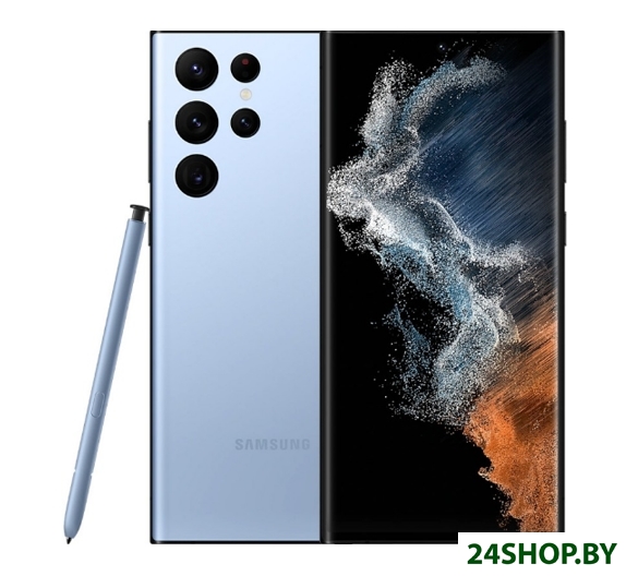 Смартфон Samsung Galaxy S22 Ultra 5G SM-S908B/DS 12GB/256GB (голубой) Смартфон Samsung Galaxy S22 Ultra 5G SM-S908B/DS 12GB/256GB (голубой)