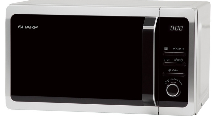 Микроволновая печь Sharp R-2852RSL (серебристый/черный) Микроволновая печь Sharp R-2852RSL (серебристый/черный)