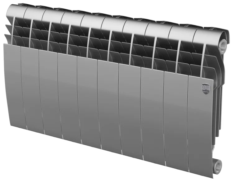 Радиатор Royal Thermo BiLiner 350 Silver Satin (13 секций) Радиатор Royal Thermo BiLiner 350 Silver Satin (13 секций)