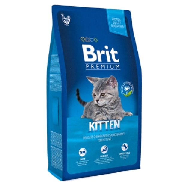 Сухой корм для кошек Brit Premium Cat Kitten (1,5 кг) Сухой корм для кошек Brit Premium Cat Kitten (1,5 кг)