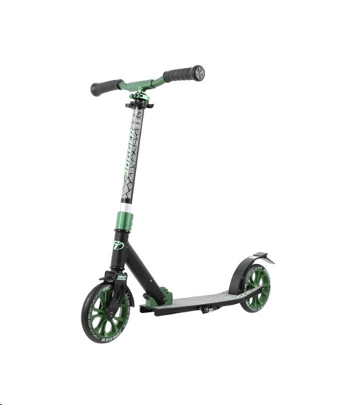 Самокат TECH TEAM Jogger 180 2020 (черный/зеленый) Самокат TECH TEAM Jogger 180 2020 (черный/зеленый)