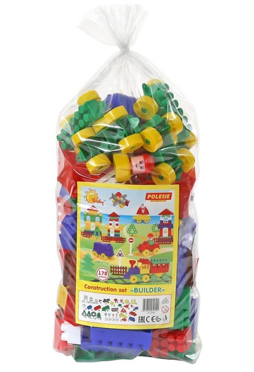 Конструктор Полесье 52544 Строитель Конструктор Полесье 52544 Строитель