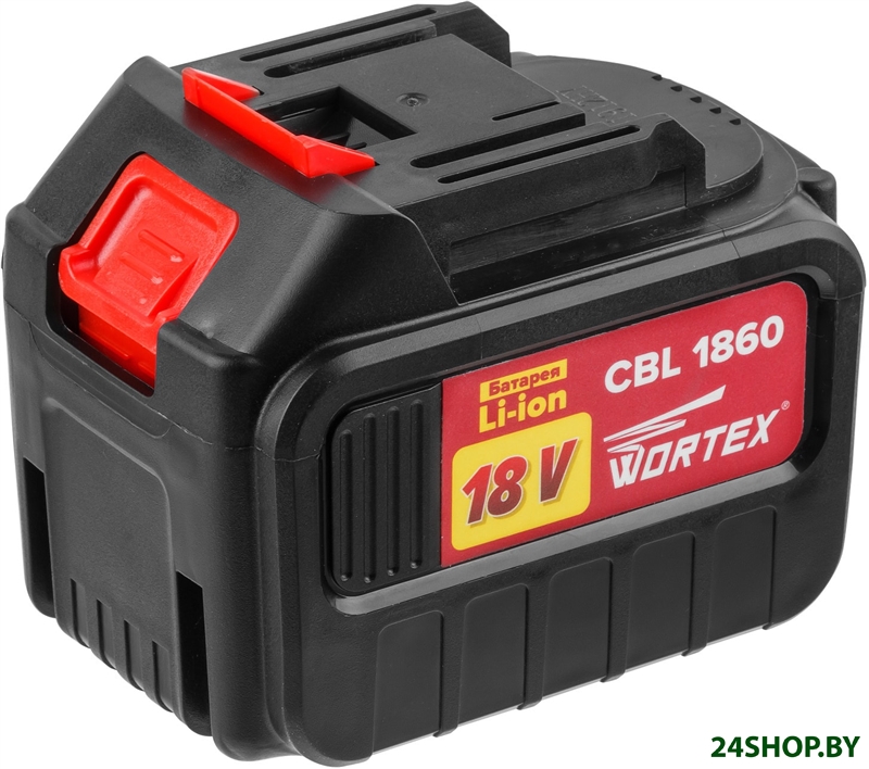 Аккумулятор Wortex CBL 1860 CBL18600029 (18В/6 Ah) Аккумулятор Wortex CBL 1860 CBL18600029 (18В/6 Ah)