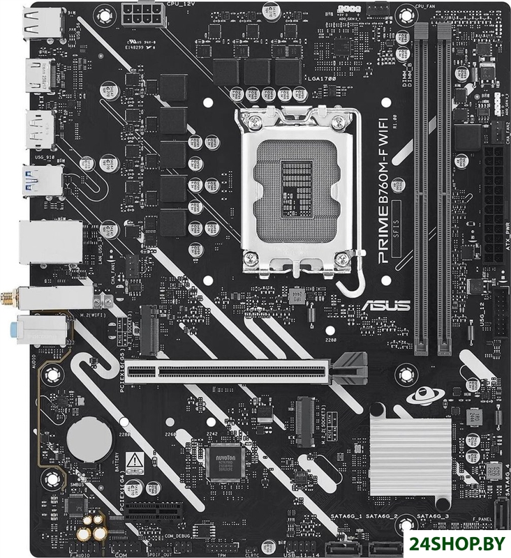 Материнская плата ASUS Prime B760M-F WiFi Материнская плата ASUS Prime B760M-F WiFi