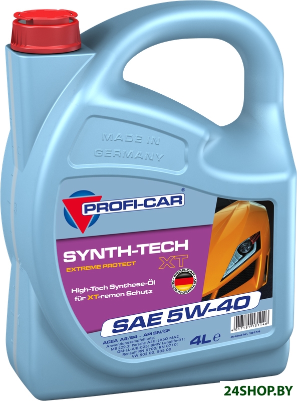 Моторное масло Profi-Car 5W-40 Synth-Tech XT 4л Моторное масло Profi-Car 5W-40 Synth-Tech XT 4л