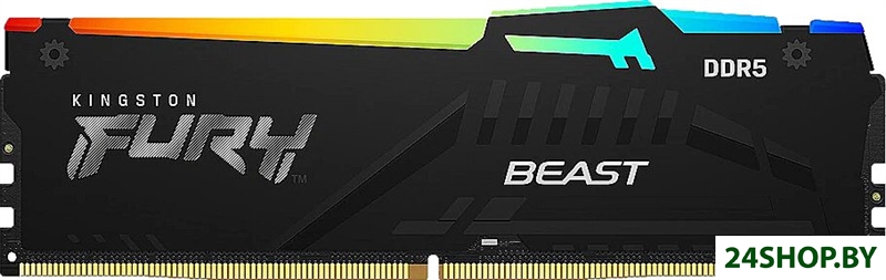 Оперативная память Kingston FURY Beast RGB 8ГБ DDR5 6000МГц KF560C36BBEA-8 Оперативная память Kingston FURY Beast RGB 8ГБ DDR5 6000МГц KF560C36BBEA-8
