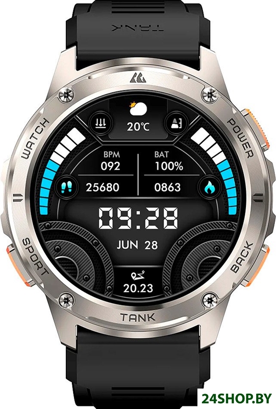 Умные часы Kospet Tank T3 (серебристый) Умные часы Kospet Tank T3 (серебристый)