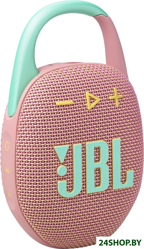 Беспроводная колонка JBL Clip 5 (розовый) Беспроводная колонка JBL Clip 5 (розовый)