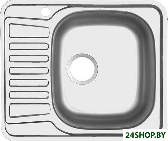 Кухонная мойка Ukinox Комфорт COM580.480 --GT6K 1R- (с сифоном) Кухонная мойка Ukinox Комфорт COM580.480 --GT6K 1R- (с сифоном)