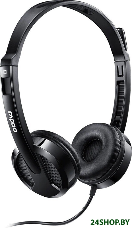 Офисная гарнитура Rapoo H100 (черный) Офисная гарнитура Rapoo H100 (черный)