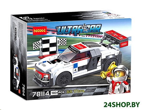 Конструктор Decool 78114 Ultra Car R8 Конструктор Decool 78114 Ultra Car R8