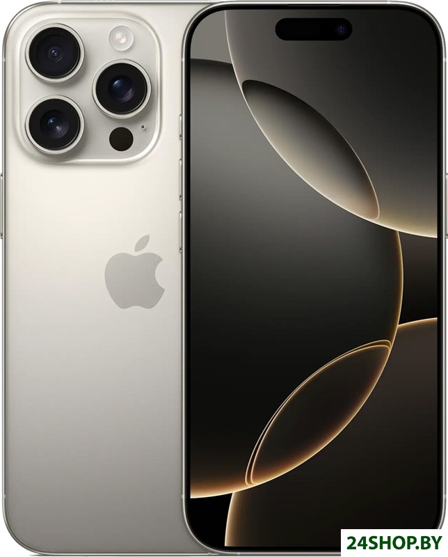 Телефон Apple iPhone 16 Pro 256GB (природный титан) Телефон Apple iPhone 16 Pro 256GB (природный титан)