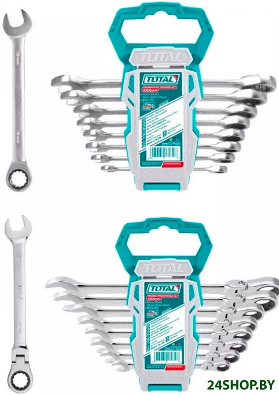 Набор ключей Total THT103RK166 (16 предметов) Набор ключей Total THT103RK166 (16 предметов)