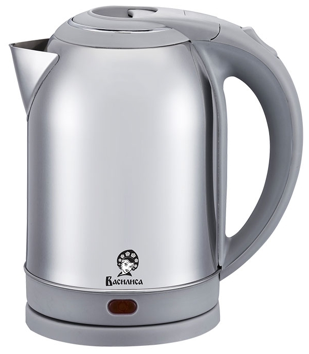 Электрочайник Василиса Т32-2000 (нержавейка/серый) Электрочайник Василиса Т32-2000 (нержавейка/серый)