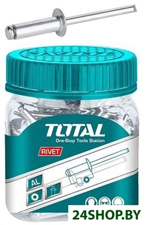 Заклепка вытяжная Total WJRT3200811 (300 шт) Заклепка вытяжная Total WJRT3200811 (300 шт)