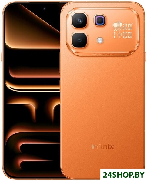 Телефон Infinix Note 60 Pro X6878 8GB/256GB (солнечный оранжевый) Телефон Infinix Note 60 Pro X6878 8GB/256GB (солнечный оранжевый)