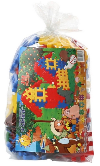 Конструктор Полесье Фермер (112 элем. в мешке) (4871) Конструктор Полесье Фермер (112 элем. в мешке) (4871)