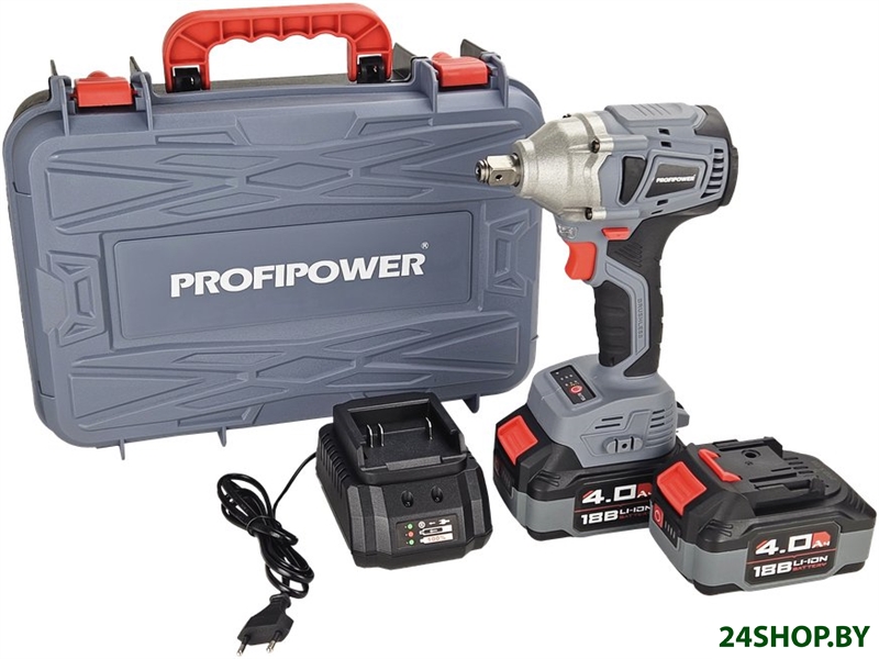 Гайковерт Profipower MKDTW-18B (с 2-мя АКБ, кейс) Гайковерт Profipower MKDTW-18B (с 2-мя АКБ, кейс)