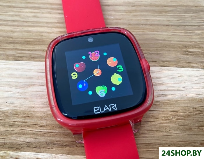 Умные часы Elari Kidphone Fresh (красный)