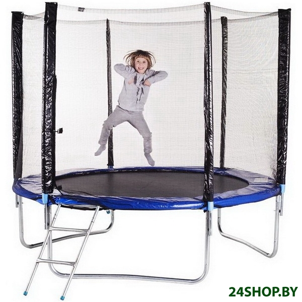 Батут FUNFIT 252 см - 8ft (с наружной защитной сеткой) Батут FUNFIT 252 см - 8ft (с наружной защитной сеткой)