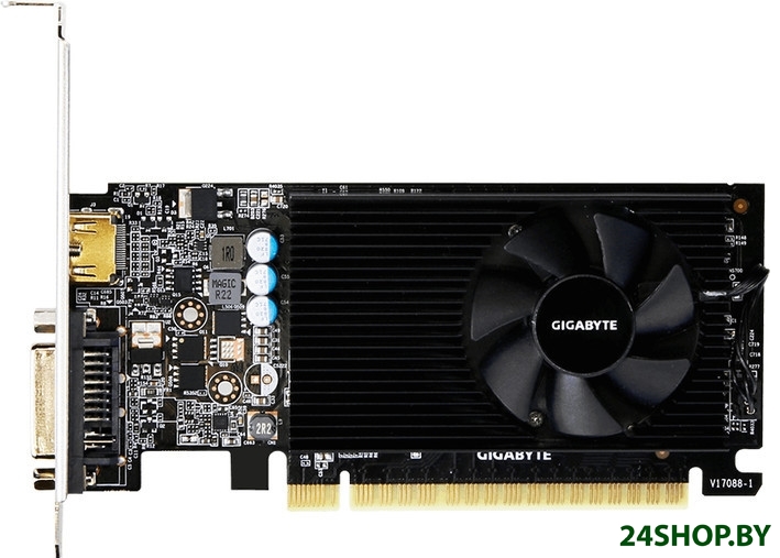Видеокарта GIGABYTE GeForce GT 730 2GB GDDR5 (GV-N730D5-2GL) Видеокарта GIGABYTE GeForce GT 730 2GB GDDR5 (GV-N730D5-2GL)