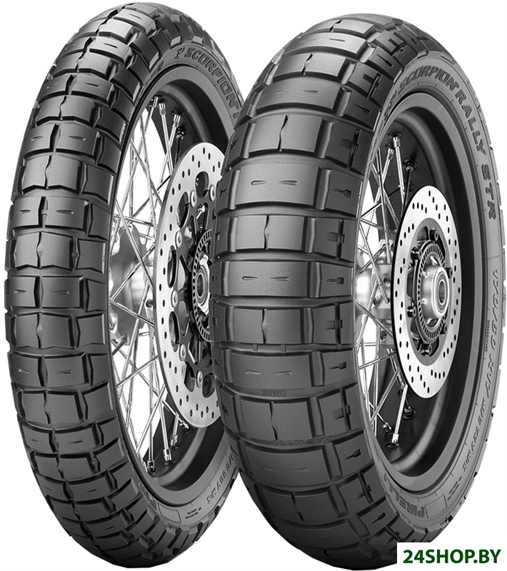 Внедорожные мотошины Pirelli Scorpion Rally STR 110/80R19 59H Front Внедорожные мотошины Pirelli Scorpion Rally STR 110/80R19 59H Front