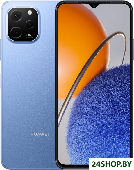 Смартфон Huawei Nova Y61 EVE-LX9N 4GB/128GB с NFC (сапфировый синий) Смартфон Huawei Nova Y61 EVE-LX9N 4GB/128GB с NFC (сапфировый синий)