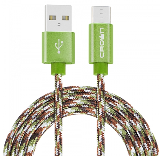 Кабель CROWNMICRO CMCU-3092C (милитари) Кабель CROWNMICRO CMCU-3092C (милитари)