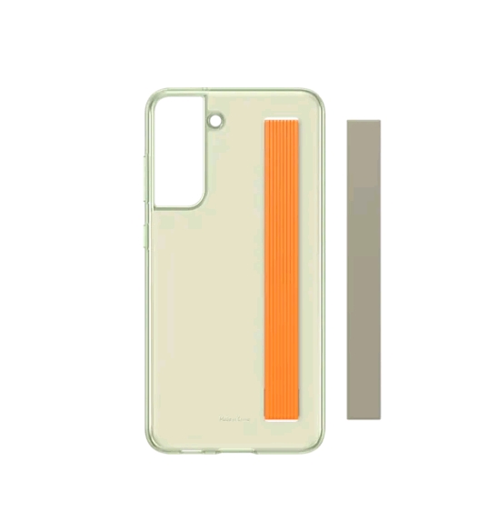 Чехол SAMSUNG Slim Strap Cover для S21 FE Olive (EF-XG990CMEGRU) Чехол SAMSUNG Slim Strap Cover для S21 FE Olive (EF-XG990CMEGRU)