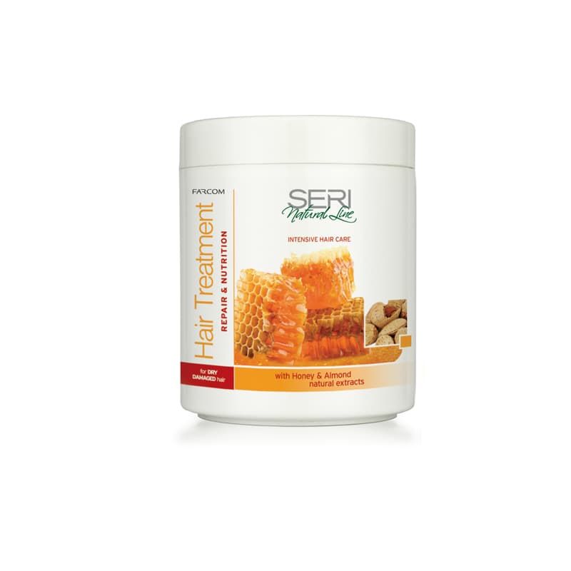 Маска для тусклых и повреждённых волос с аргановым маслом Seri Natural Line Маска для тусклых и повреждённых волос с аргановым маслом Seri Natural Line